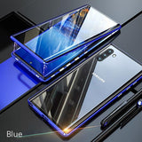 360 Magnetic Metal Double Side Glass Case For Samsung Galaxy S20 Series