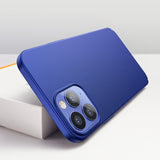 Ultra Thin Matte Hard PC Cover Camera Protection Phone Case For iPhone 12 Series