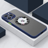 Magsafe Matte Translucent Acrylic Shockproof Case For iPhone 14 13 12 series