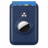 MagSafe Card Holder Magnetic Card Holder Leather AirTag Case For iPhone 14 13 12 series