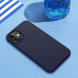 Skin Touch Liquid Silicone Case For iPhone 12 Series