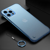 Luxury Shockproof Ultra thin Camera Lens Protection Metal PC Phone Cases For iPhone 12 Series