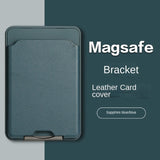 Luxury Leather Magnetic Slot Card Holder Wallet Card Pocket Case For iPhone 14 13 12 series