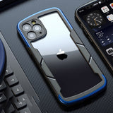 Luxury Hybrid Rugged Dual Layer Armor Transparent Case For iPhone 13 12 Series