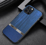 New Elegant Real Wooden Effect TPU Hard Cover Phone Case for Apple iPhone 12 11 Pro MAX