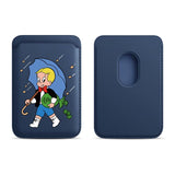 Magsafe Leather Cards Holder Case For iPhone 14 13 12 series