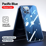 Luxury TPU+PC Shockproof Full Lens Protection Transparent Case For iPhone 12 11 Series