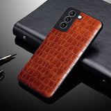 Luxury Leather Slim Fit Design Case For Samsung S21 Series