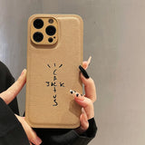 Style Soft Leather Case for iPhone 14 13 12 series