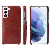 2021 New Leather Fashion Phone Case With Card Pocket For Samsung Galaxy S21 Ultra Plus