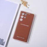 Ultra Thin Leather Case For Samsung Galaxy S23 series