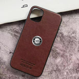 Ultra Slim Leather Case for iPhone 13 12 Series