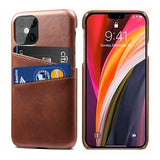 Luxury PU Leather Card Holder Case For iPhone 12 Series