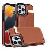 Multi Cards Slot Magnetic Wallet Leather Pocket Bag Purse Case for iPhone 14 13 12 Series