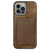 Luxury Leather Card Slots Shockproof Case For iPhone 15 14 13 12 series