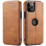 Slim Leather Magnetic Flip Wallet Card Holder Case For iPhone 13 12 Series
