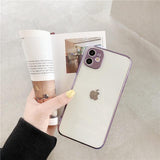 Luxury Gold Plated Electroplated Case Camera Lens Protection for iPhone 11 Series
