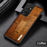 Luxury Leather Shockproof Case for Samsung Galaxy S22 Ultra Plus