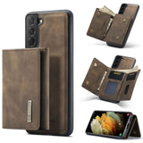 Magnetic Leather Flip Card Slot Wallet Case for Samsung Galaxy S21