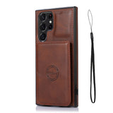 Magnetic Flip Wallet Case for Samsung Galaxy S23 S22 series