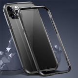 Cooling Metal Frame Bumper Transparent Protective Case for iPhone 12 Pro Max