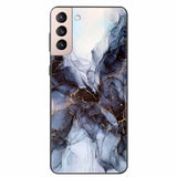 Marble Soft Silicone Phone Case For Samsung S21 Series