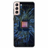 Marble Soft Silicone Phone Case For Samsung S21 Series
