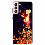 Marble Soft Silicone Phone Case For Samsung S21 Series