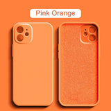 100WD Square Liquid Silicone Full Protector Case For iPhone 12 & 11 Pro Max