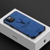 PU Leather Waterproof Shockproof Protective Phone Case for iPhone 12 Series