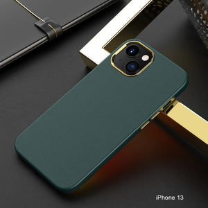 Shockproof PU Leather Soft Cases for iPhone 13 12 11 series