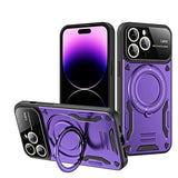 Luxury Magnetic Magsafe Hybrid Stand Shockproof Armor Case For iPhone 14 13 12 series