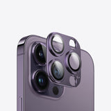 Metal Camera Lens Tempered Glass Protector For iPhone 14 13 12 series