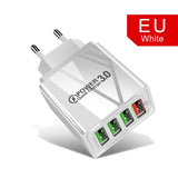 3.0 USB 48W Quick Charger For iPhone Samsung Tablet EU US Plug