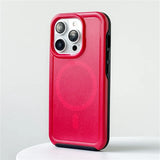 Military Anti-Fall Magsafe Wireless Charging Candy Color Frosted Case For iPhone 15 14 13 12 series