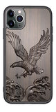 3D Relief Embossed Sandalwood Case for iPhone 13 12 Series