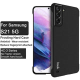 Matte Black Hard PC Anti fingerprint Frosted Case For Samsung Galaxy S21 /S21 Plus /S21 Ultra 5G