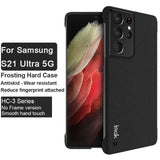 Matte Black Hard PC Anti fingerprint Frosted Case For Samsung Galaxy S21 /S21 Plus /S21 Ultra 5G