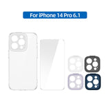 Clear Case with Lens Replaceable Protection iPhone 14 Pro Max