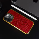 Luxury Leather Business Shockproof Case For iPhone 14 13 12 series