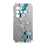 Abstract Honeycomb Decal Skin Back Protector Film For Samsung Galaxy S23 S22 Ultra Plus