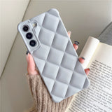 3D Diamond Silicone Case for Samsung S22 S21 Series