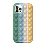 Push Bubble Soft Case For iPhone 12 11 Series