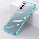 Ultra Thin Transparent Frameless Phone Case for Samsung S21 S20 Note 20 Series