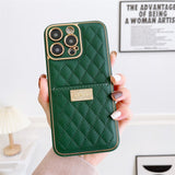 Leather Wallet Card Holder Soft Shockproof Case For iPhone 14 series