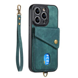 Card Pocket Wallet Leather Magnetic Case for iPhone 14 13 12 series