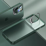 Metal Lens Cover Camera Kickstand Holder Case For iPhone 12 & 11 Pro Max