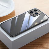 Metal Magnetic Wireless Charging Magsafe Aluminium Alloy Case For iPhone 14 13 12 series