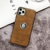Ultra Slim Leather Case for iPhone 13 12 Series
