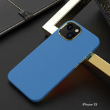 Shockproof PU Leather Soft Cases for iPhone 13 12 11 series